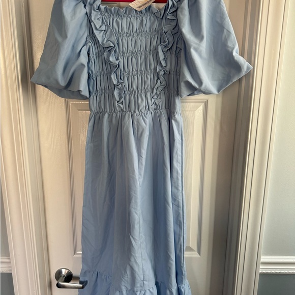 NWT Midi Dress Light Blue - Picture 6 of 13